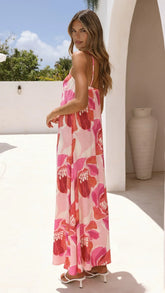 Luna Maxi Dress - Rosalie Print