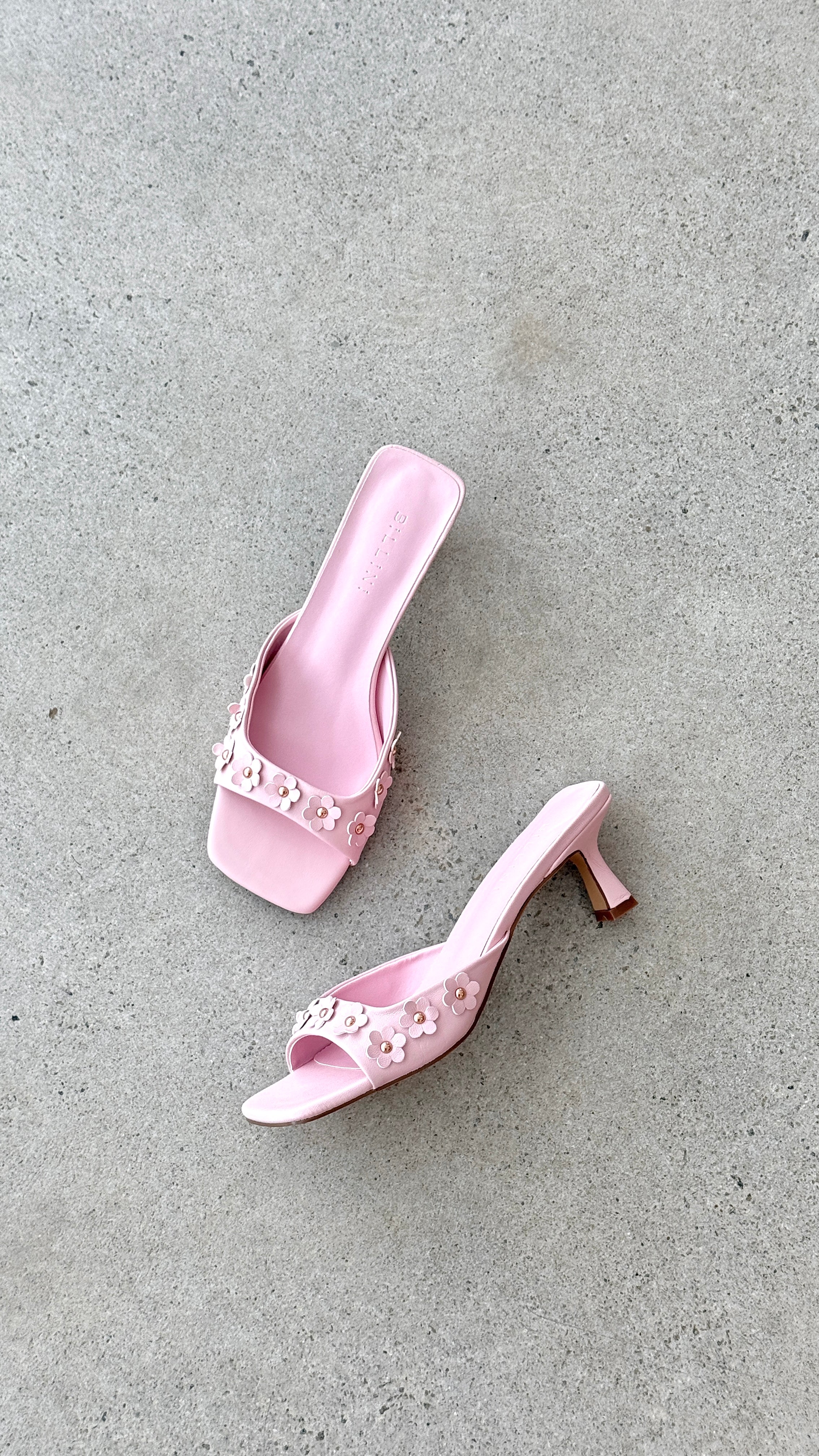 Tessie Heel - Baby Pink