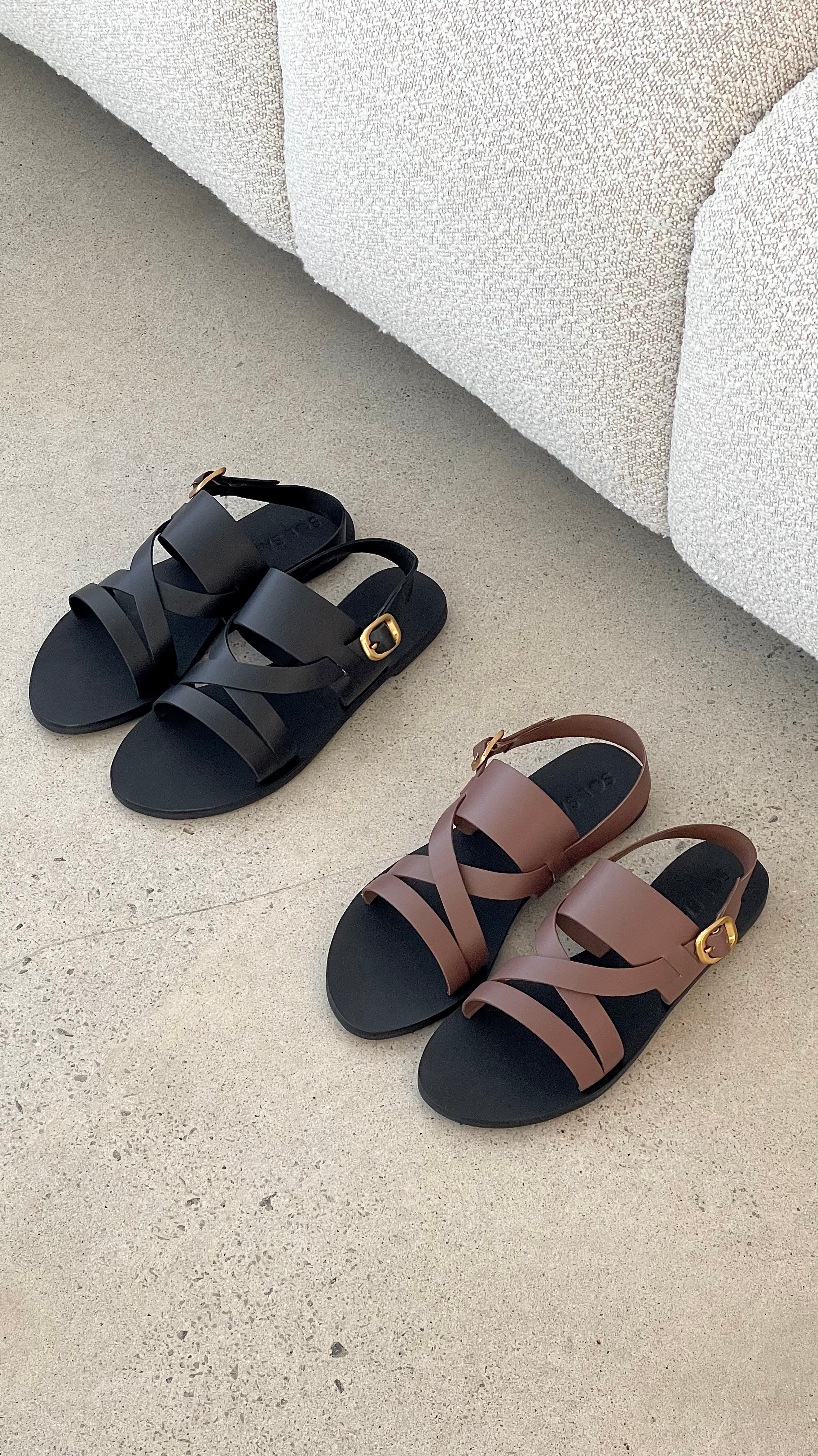 Sol Sana Palermo Sandal - Cocoa