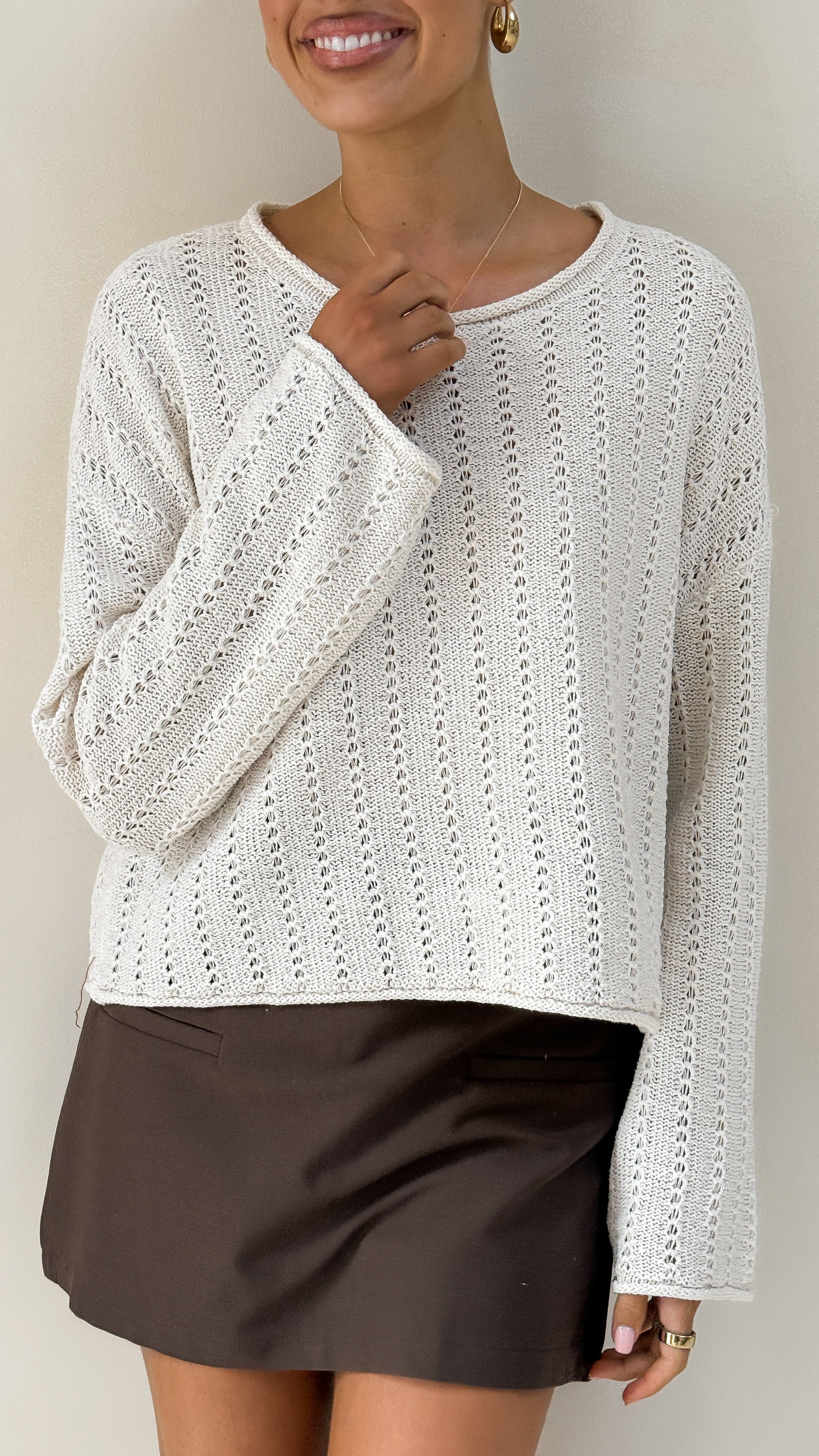 Lydia Jumper - Ivory