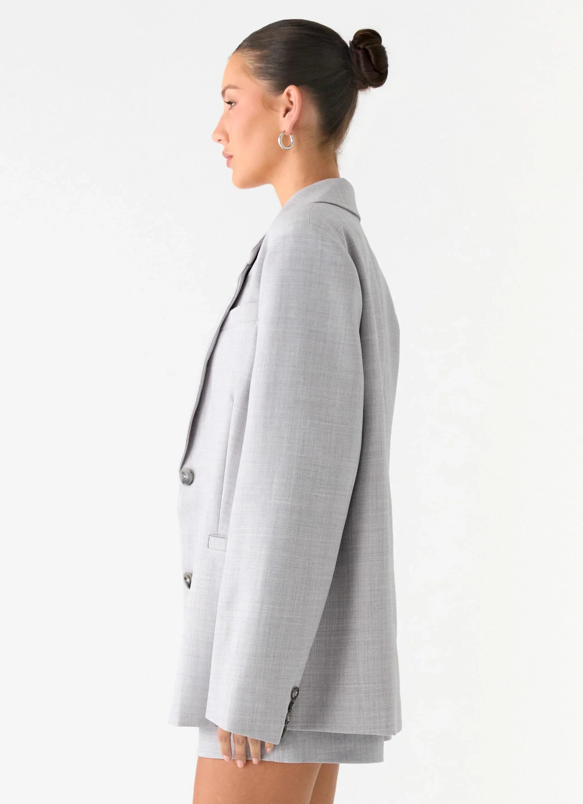 Kingston Oversized Blazer - Grey