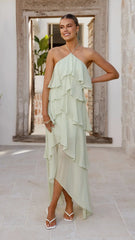 Soho Maxi Dress - Sage