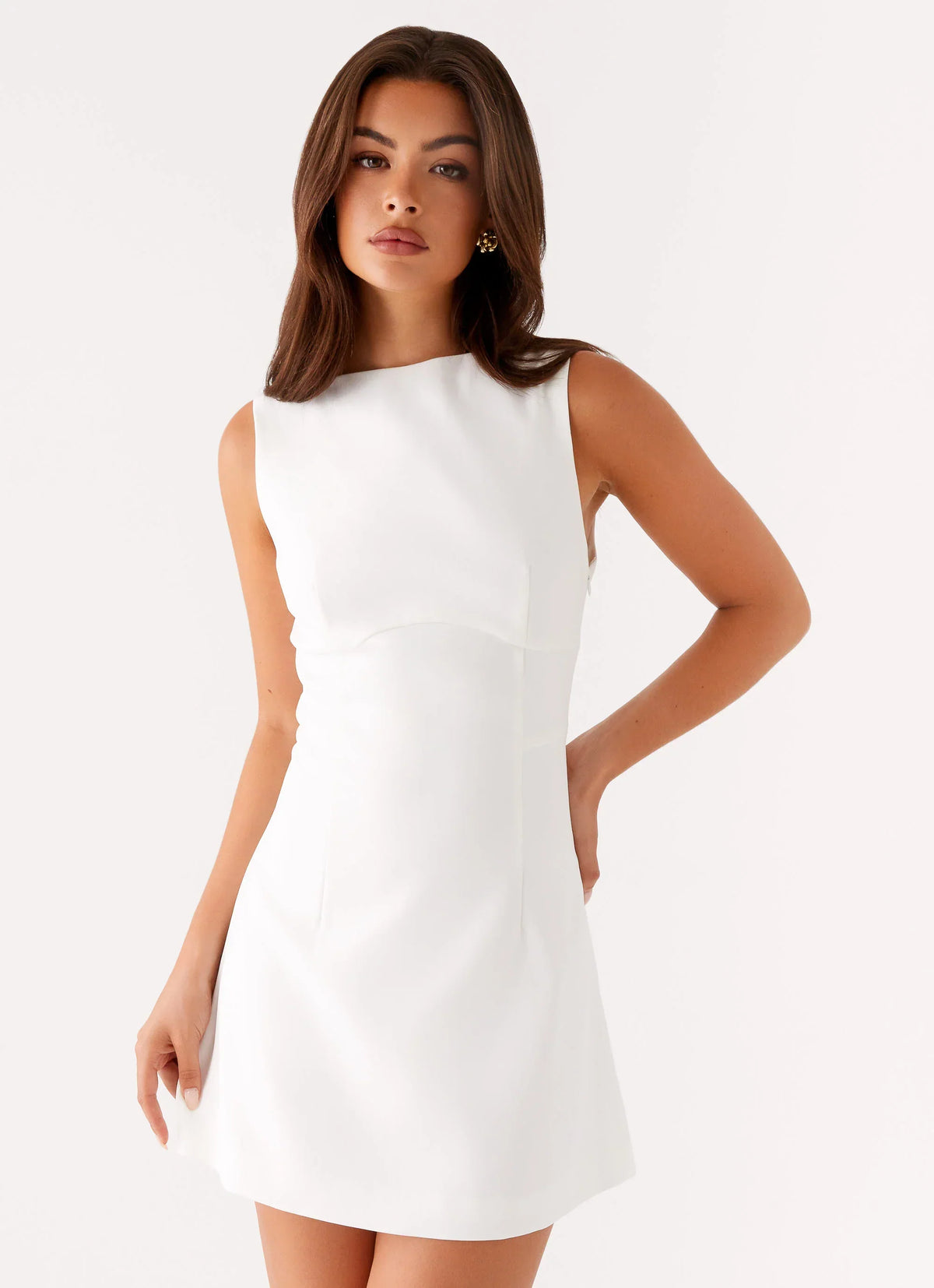 Lulita Mini Dress - White
