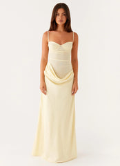 Romy Maxi Dress - Yellow